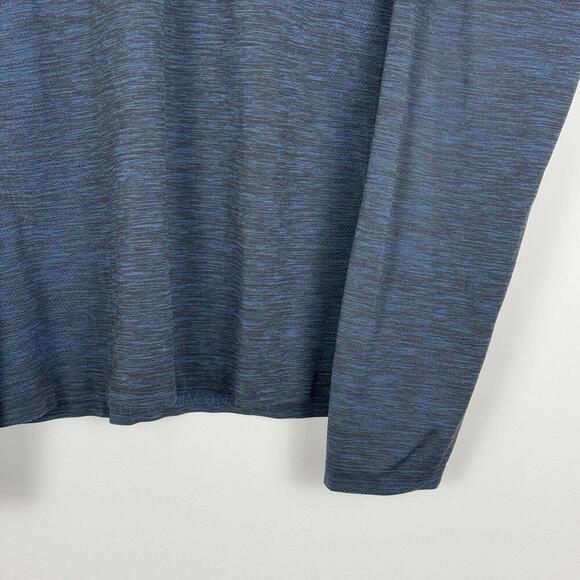 Lululemon Men’s Metal Vent Tech Half Zip Sweatshirts Sz L Navy Lightweight Gym - Picture 5 of 8